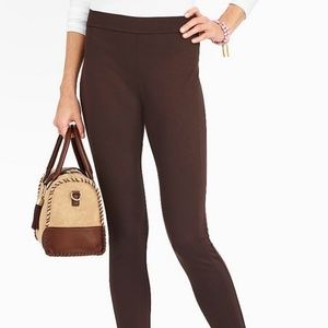 Talbots ponte knit pull on pants